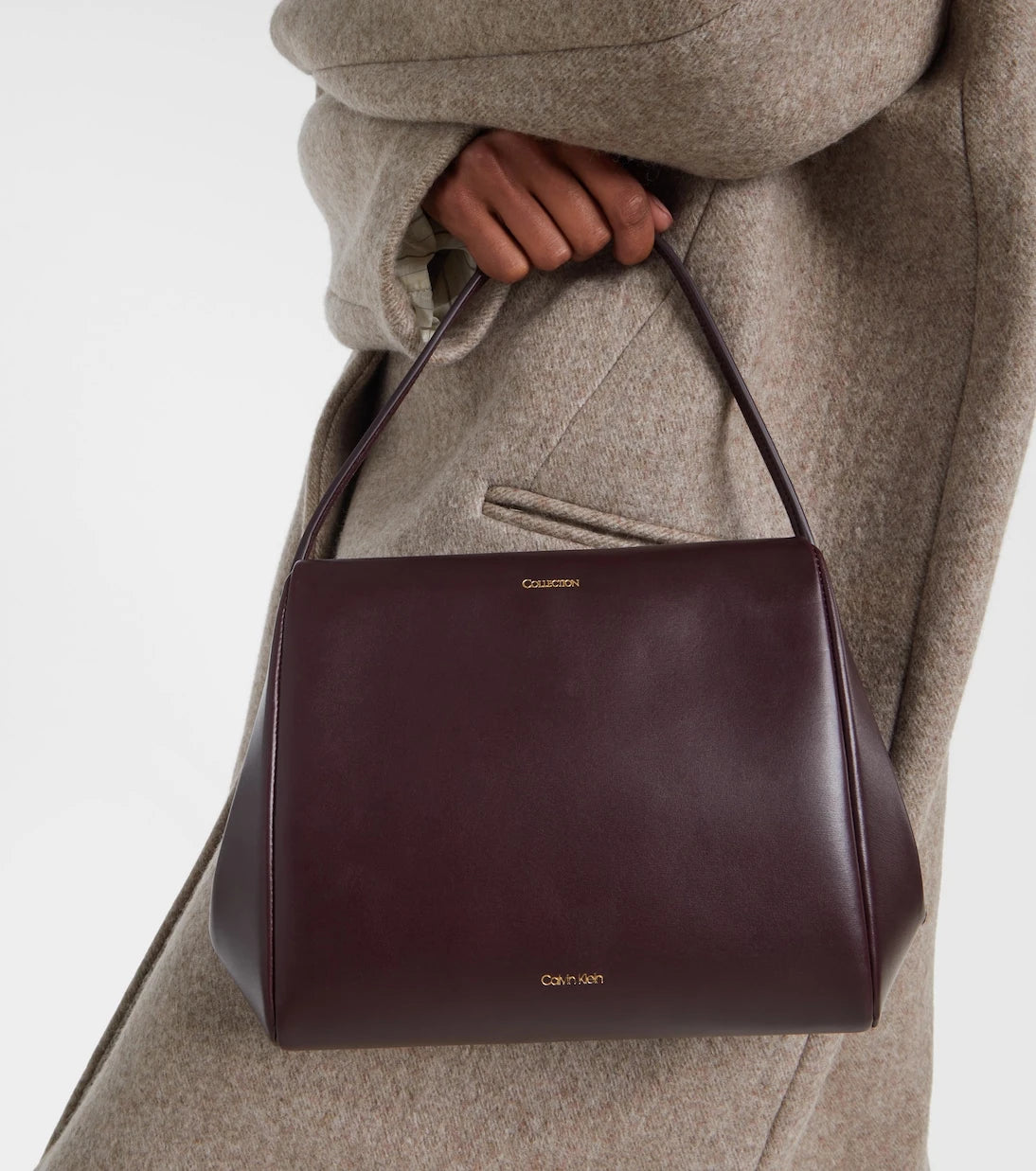 Calvin Klein Collection - Tina Medium leather shoulder bag