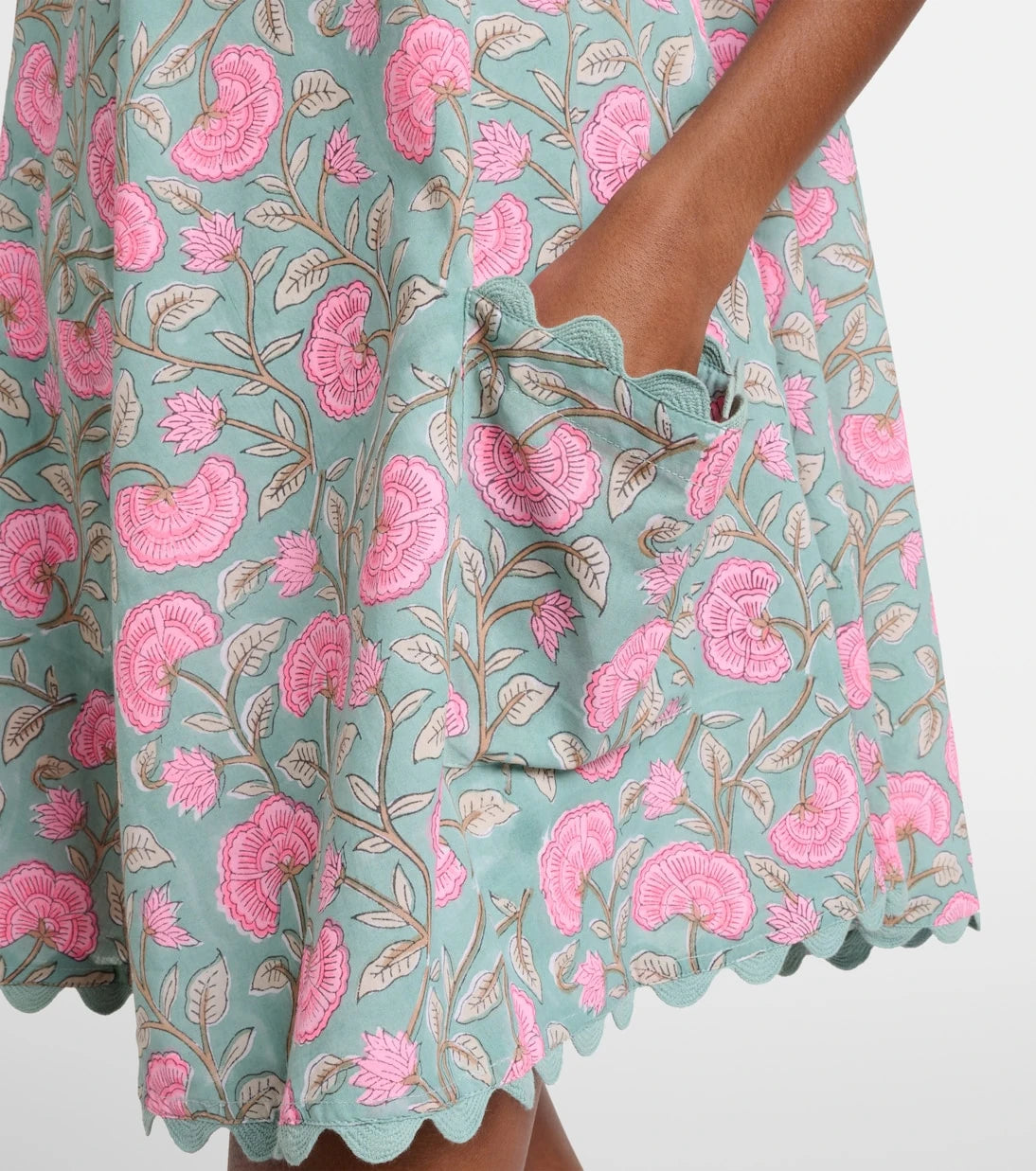 Juliet Dunn - Floral cotton minidress