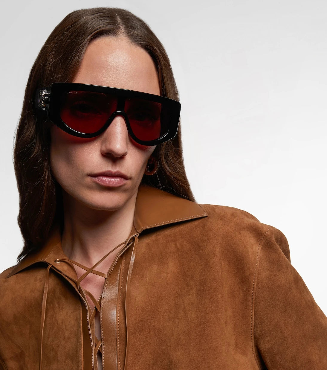 Gucci - Double G flat-top sunglasses