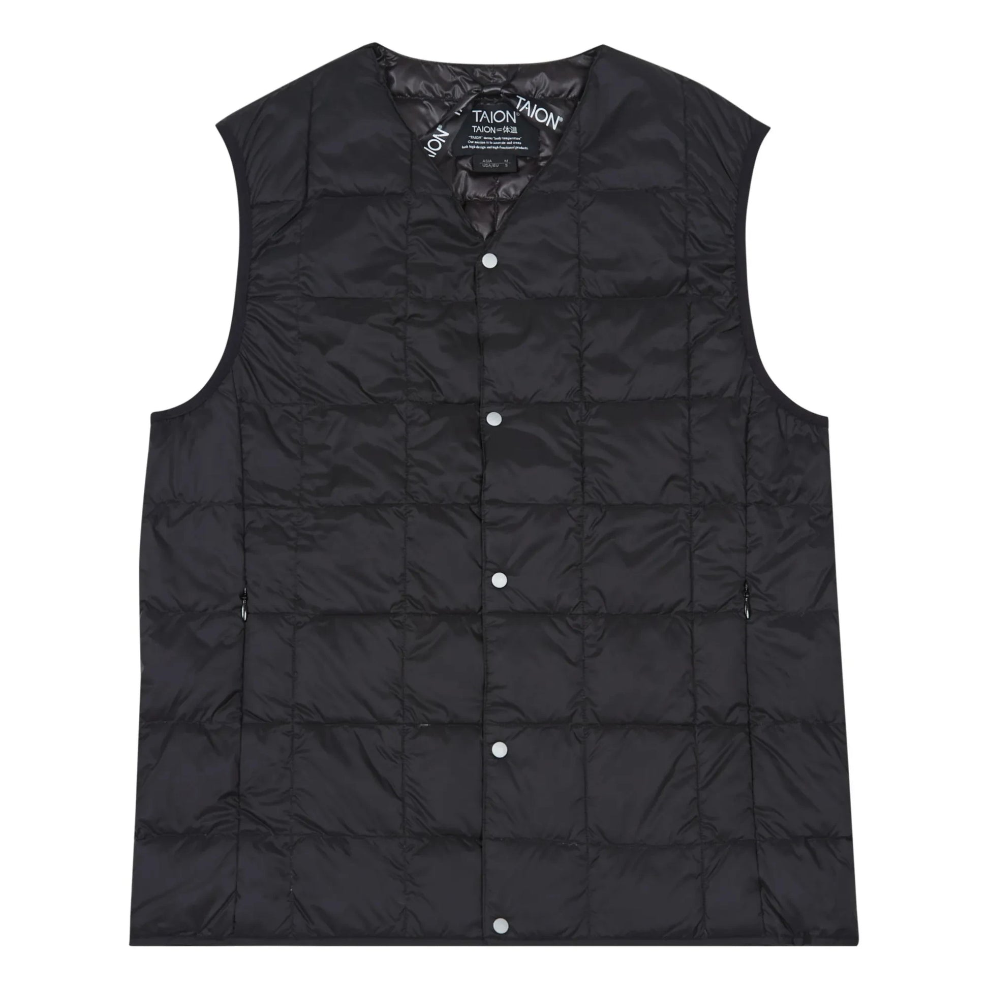 Taion - Puffer Vest - Adult Collection  | Black