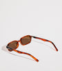 Le Specs Multi Slim Rectangle Pilferer Sunglasses