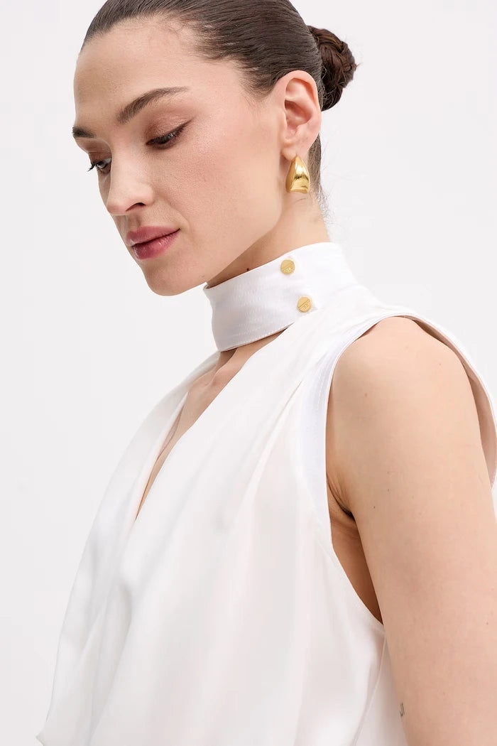 Elisabetta Franchi viskoz kadın bluz