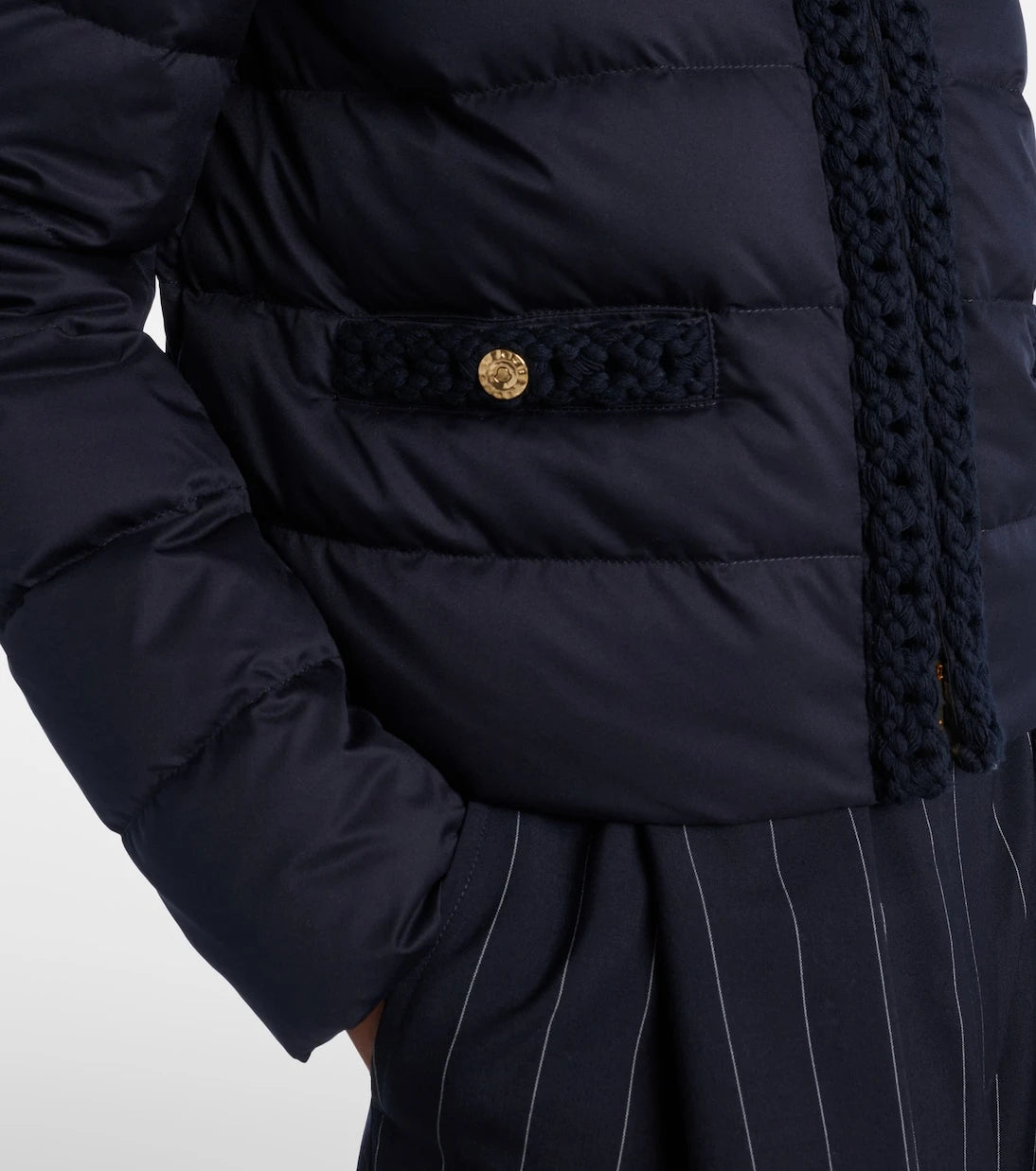 Moncler - سترة مبطنة بالريش