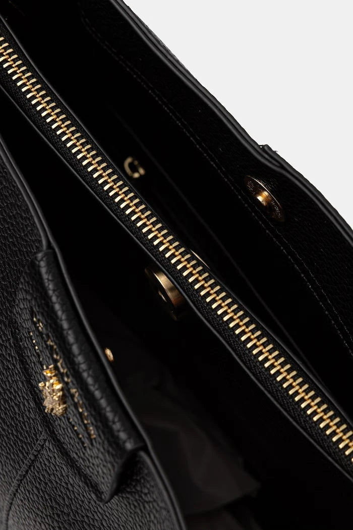 U.S. Polo Assn. ROYAL STEWART suni deri kadın crossbody çanta