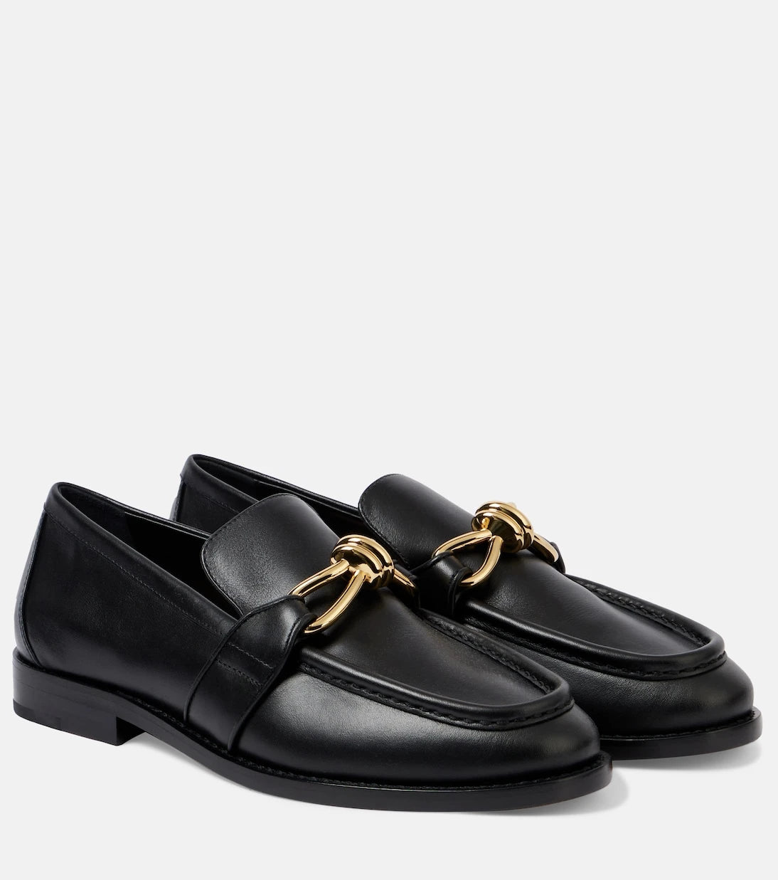 Bottega Veneta - حذاء لوفرز أستير نوت الجلدي