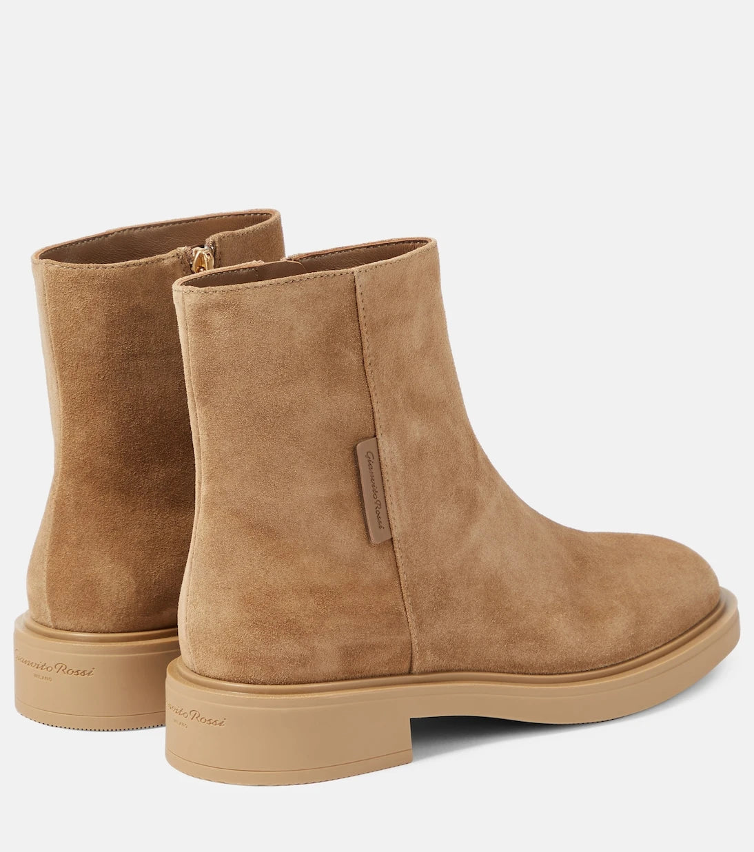 Gianvito Rossi - Lexington suede ankle boots