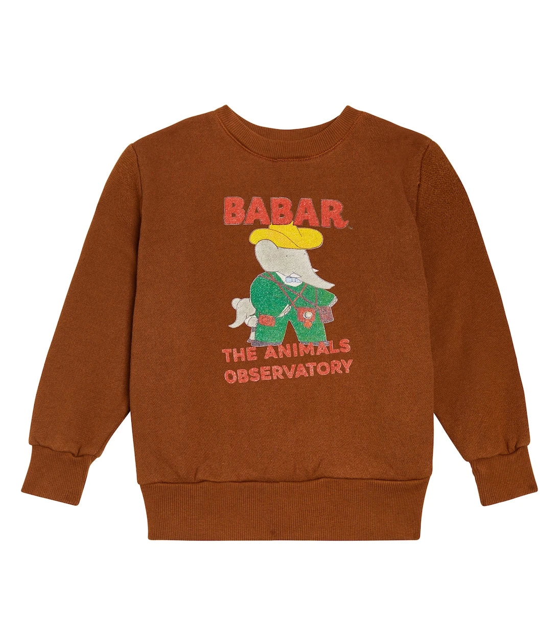The Animals Observatory - x Babar cotton jersey sweatshirt