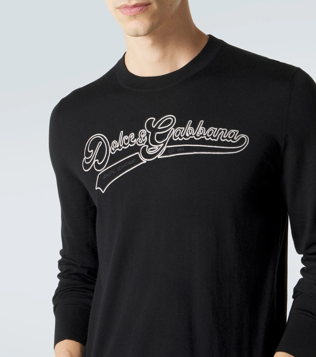 Dolce&Gabbana - Logo virgin wool sweater