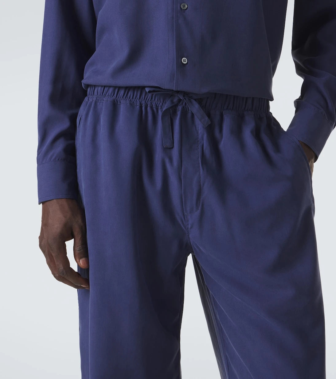 Saman Amel - Silk straight pants