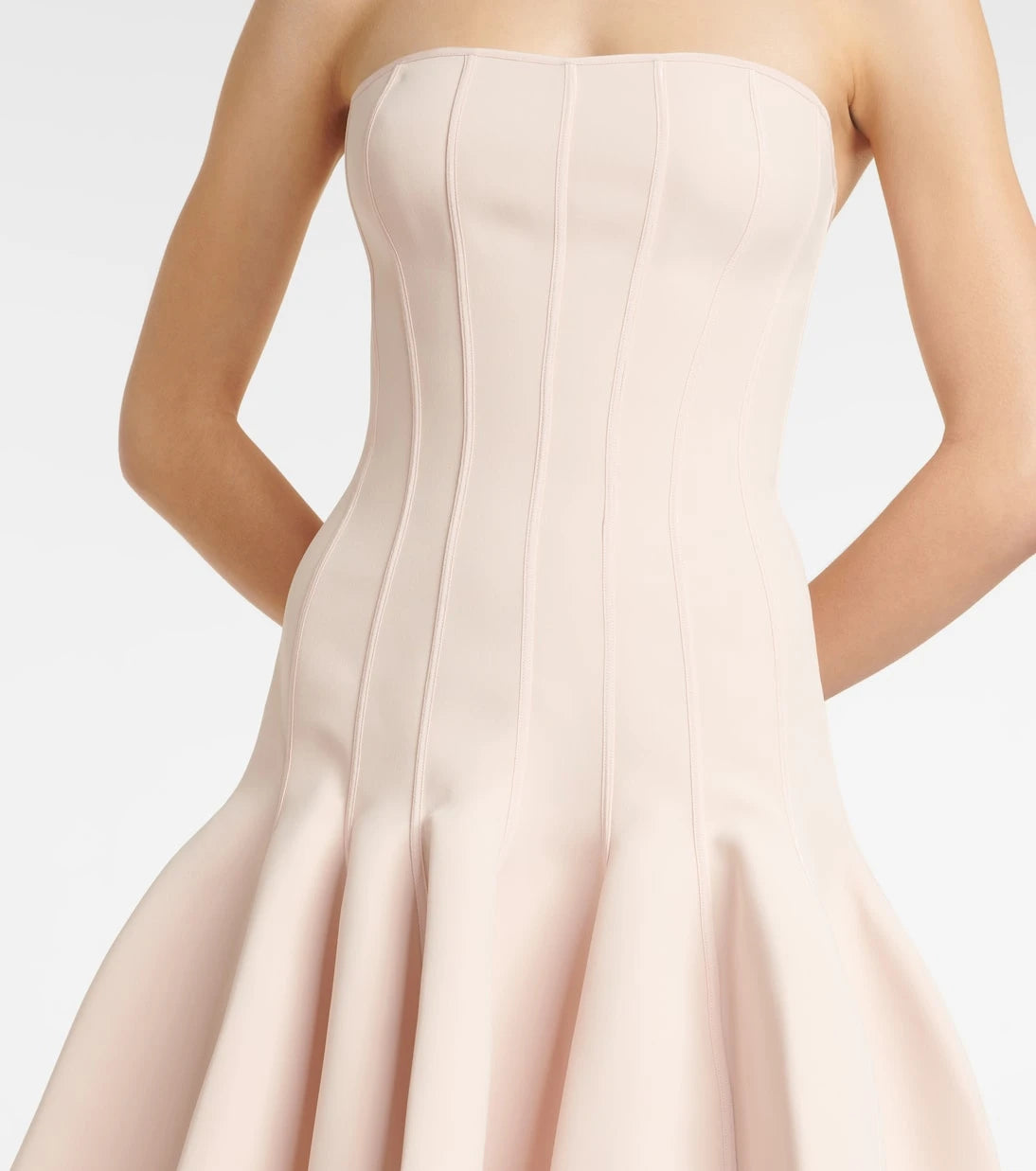 Maticevski - Kink strapless minidress