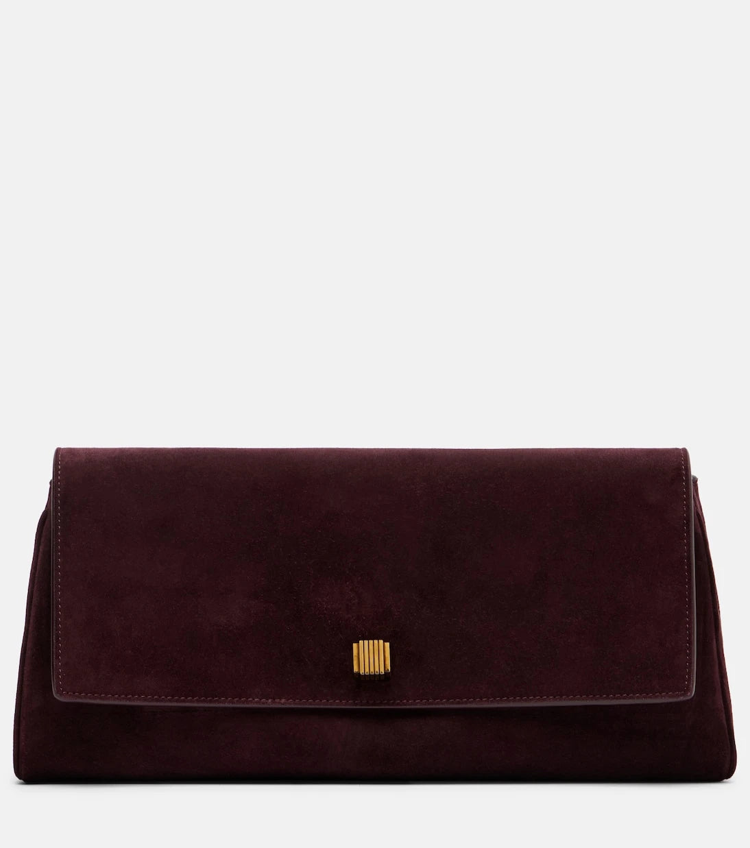 Khaite - Audrey suede clutch