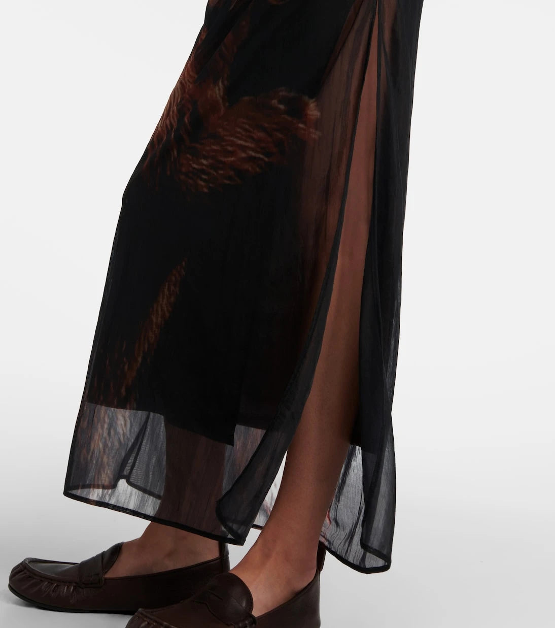 Acne Studios - فستان جيرسي ماكسي