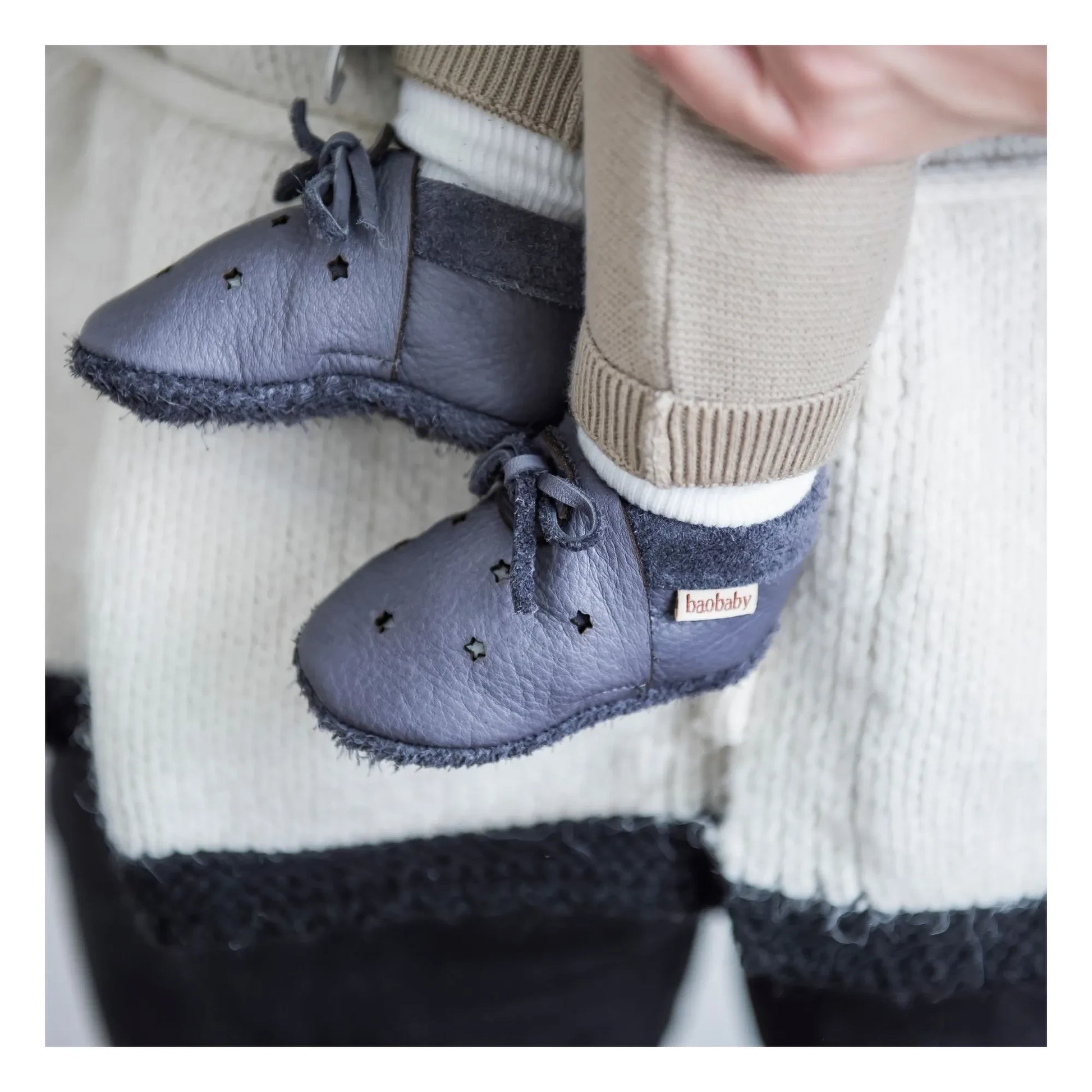 Baobaby - Star Slippers | Grey