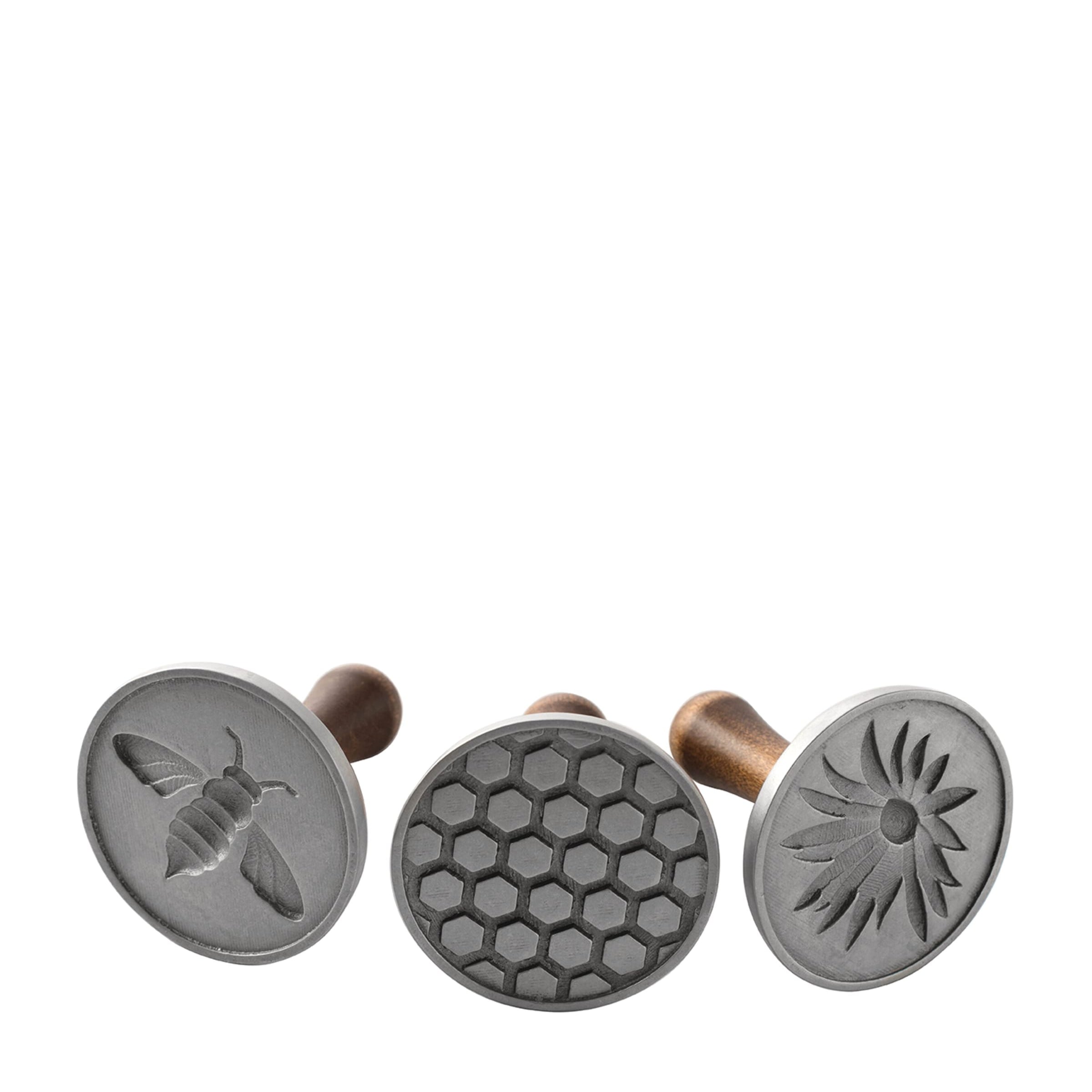 Nordic Ware Honey Bee Cast Cookie Stamps (Set Of 3)