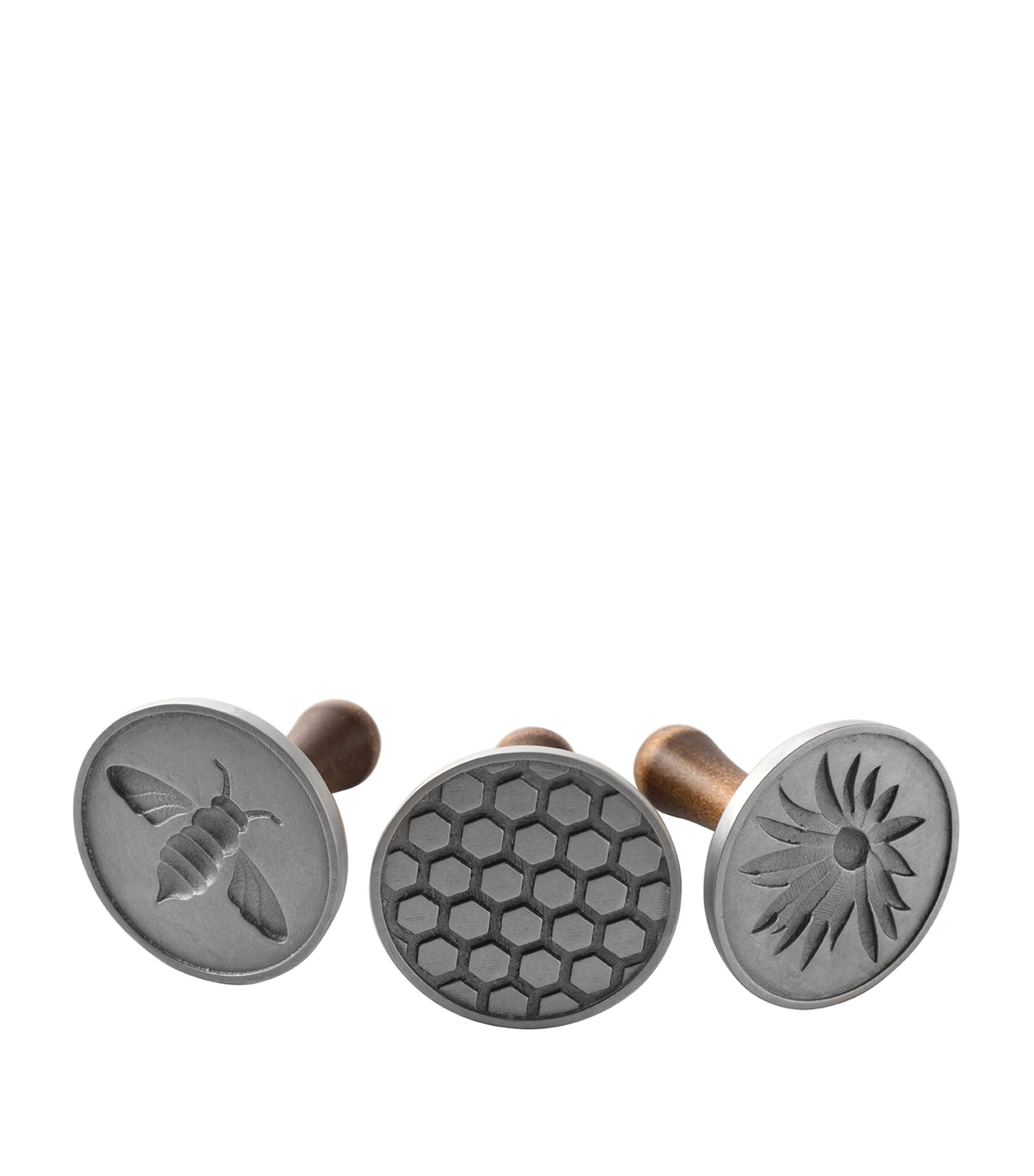 Nordic Ware Honey Bee Cast Cookie Stamps (Set Of 3)