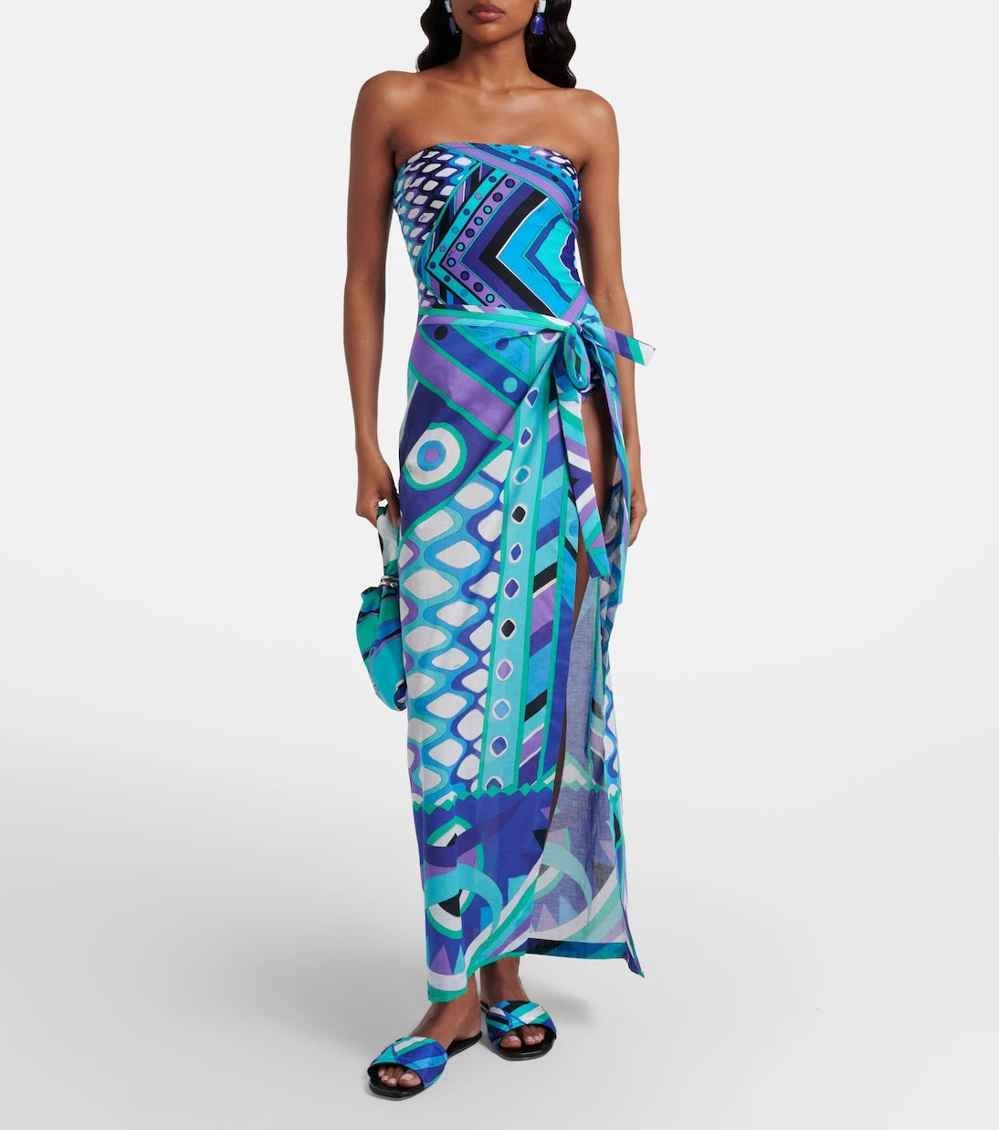 Pucci - Vivara cotton beach cover-up
