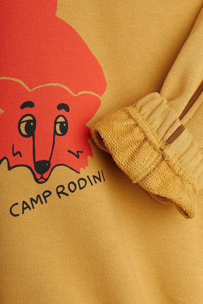 Детски памучен суичър Mini Rodini Camp Rodini
