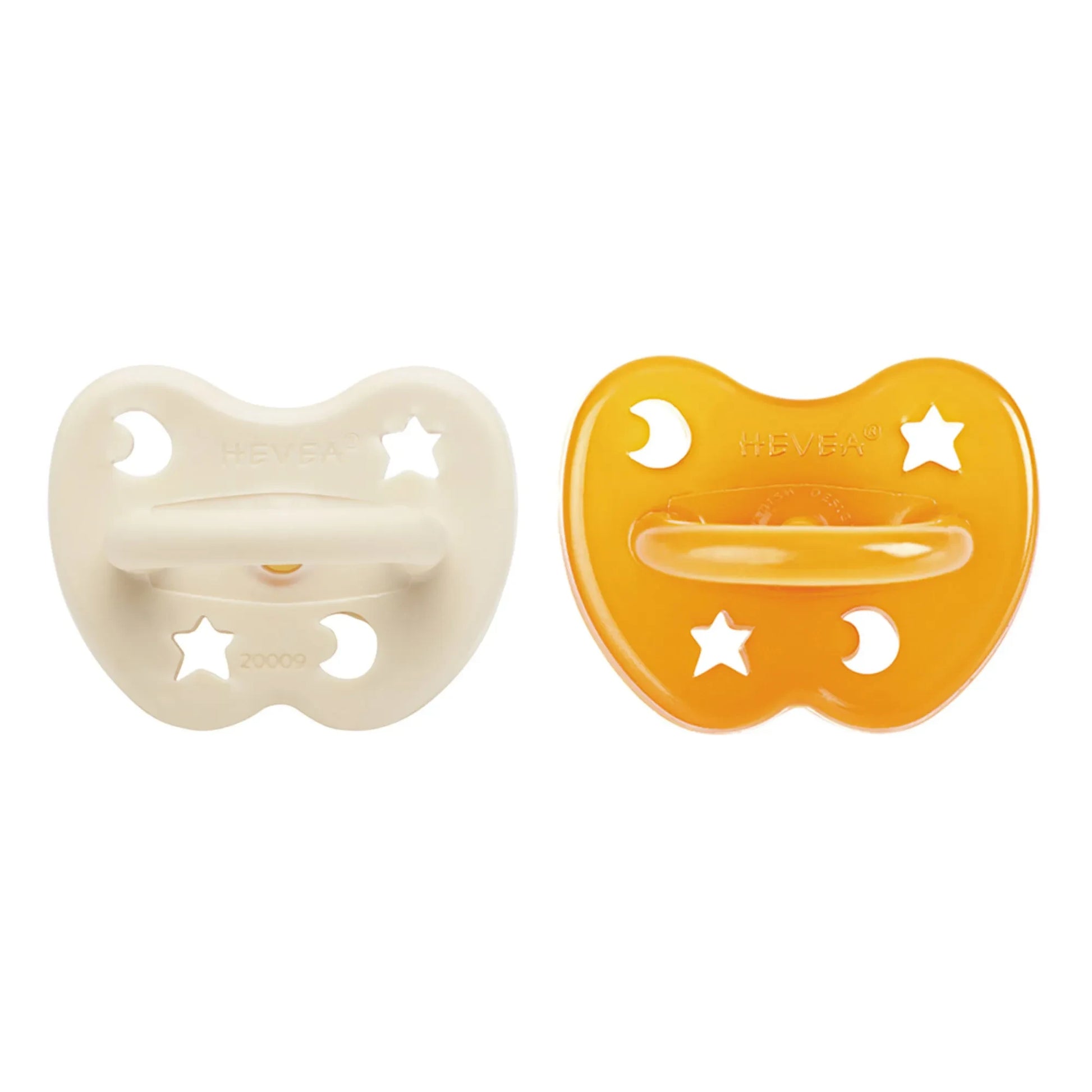 Hevea - Natural Rubber Pacifiers - Set of 2