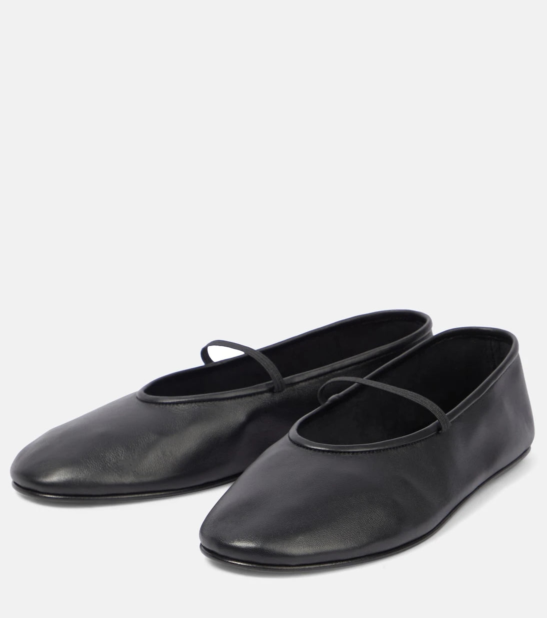 The Row - Leather ballet flats