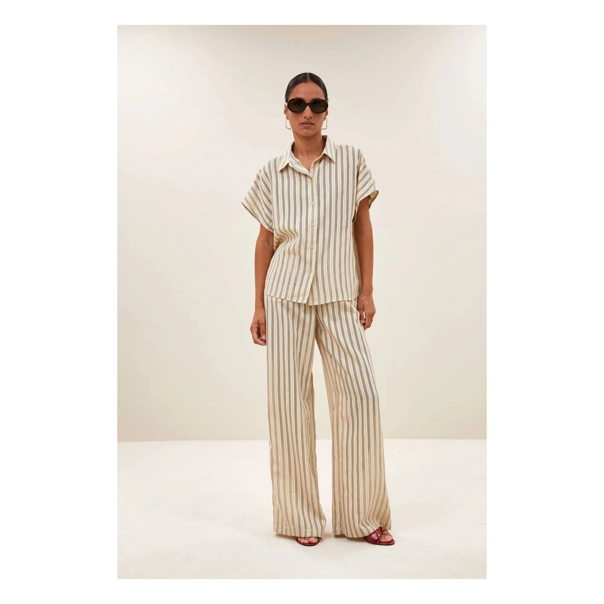 By Bar - Barley stripes shirt | Black