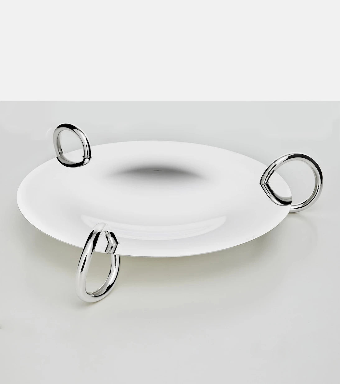 Christofle - Vertigo silver-plated centerpiece by Andrée Putman