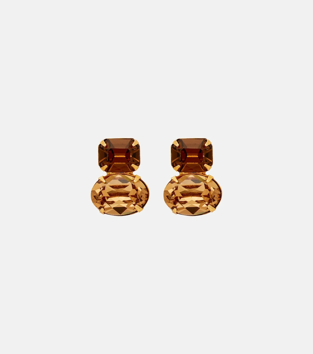 Jennifer Behr - Maureen crystal-embellished earrings