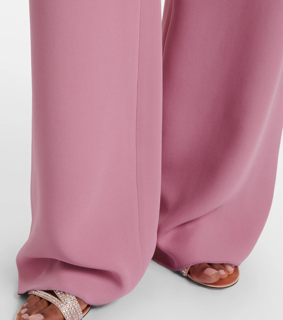 Valentino - Cady Couture wide-leg pants