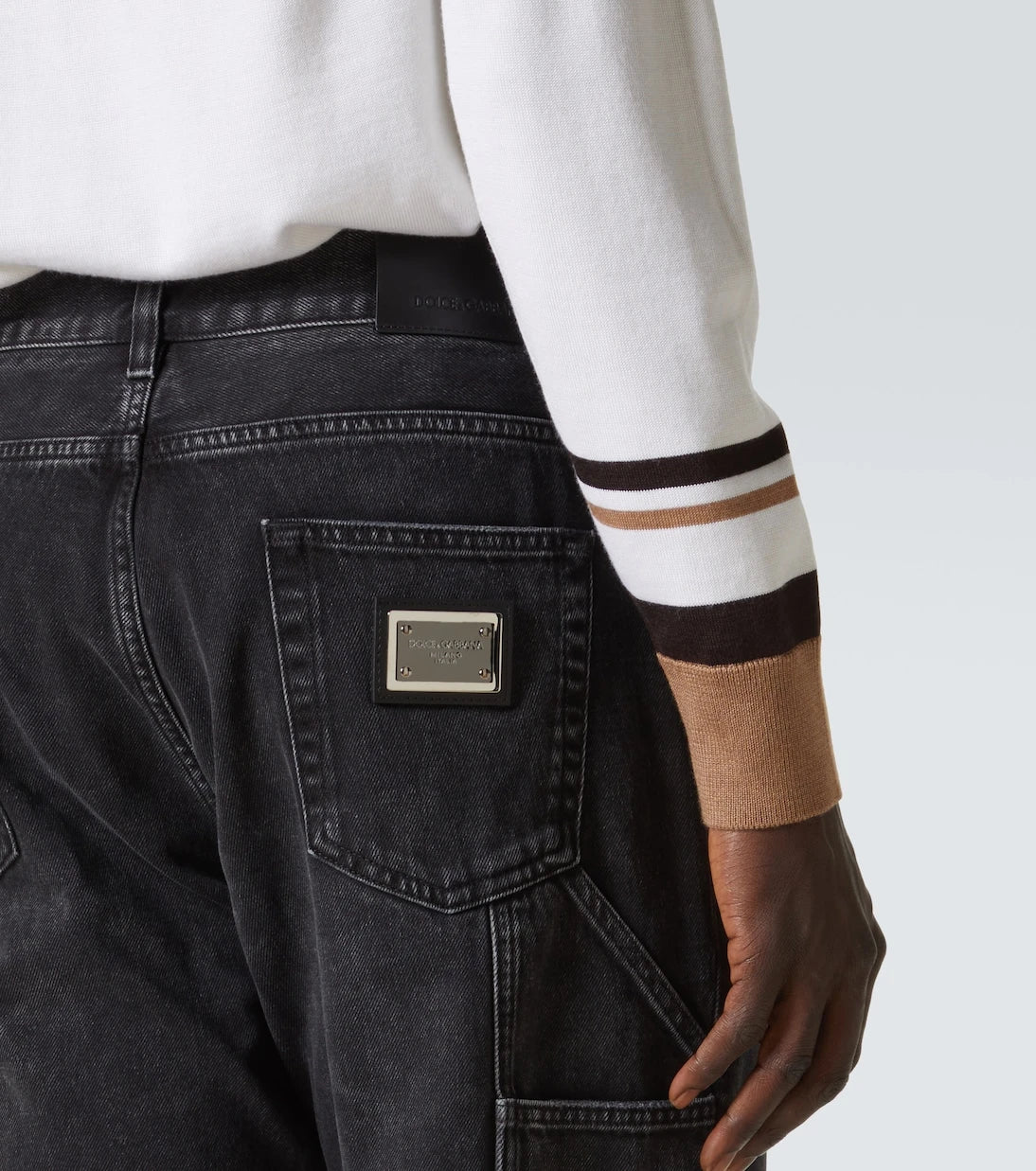 Dolce&Gabbana - Mid-rise straight jeans