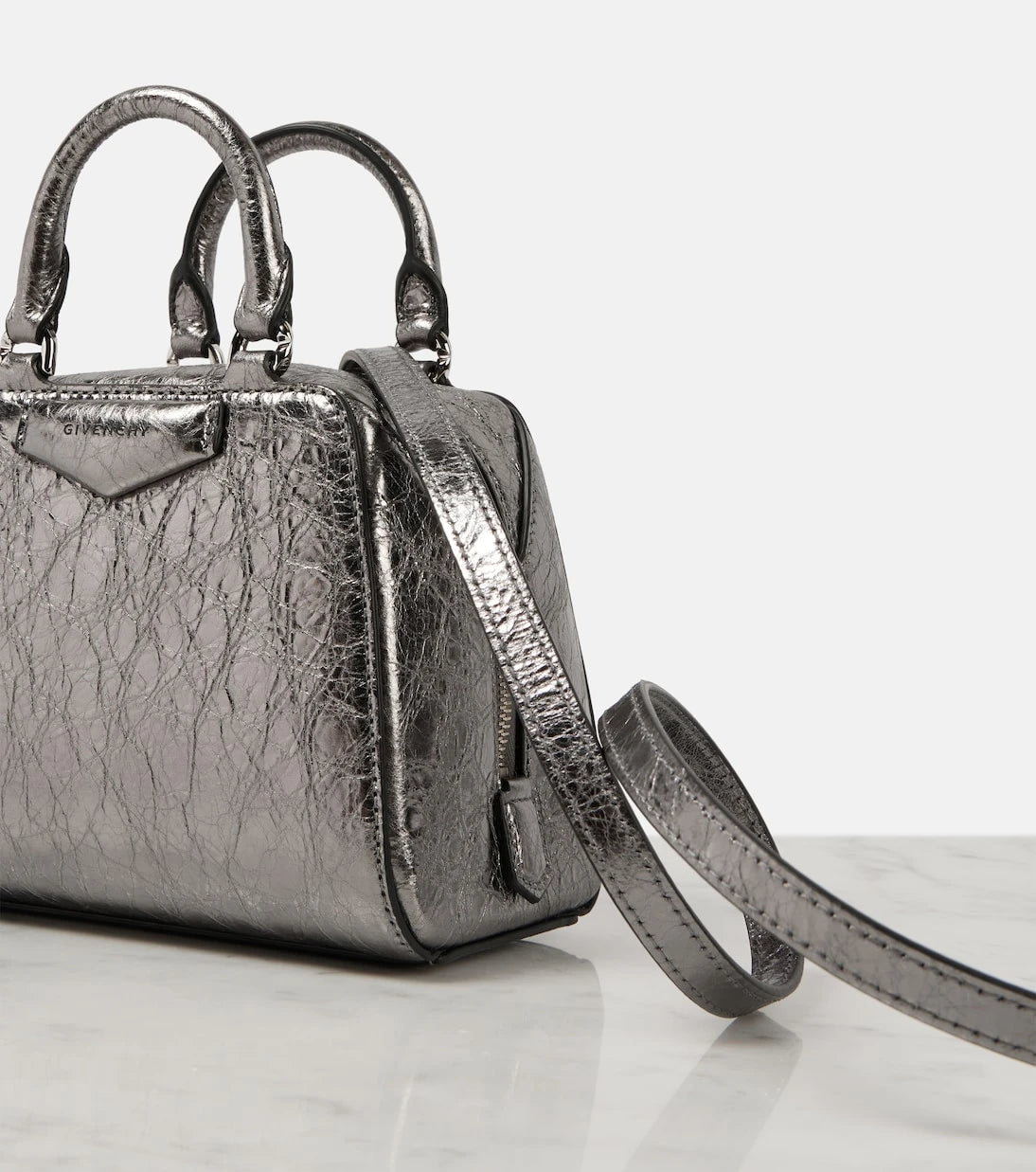 Givenchy - Antigona Cube Nano leather tote bag