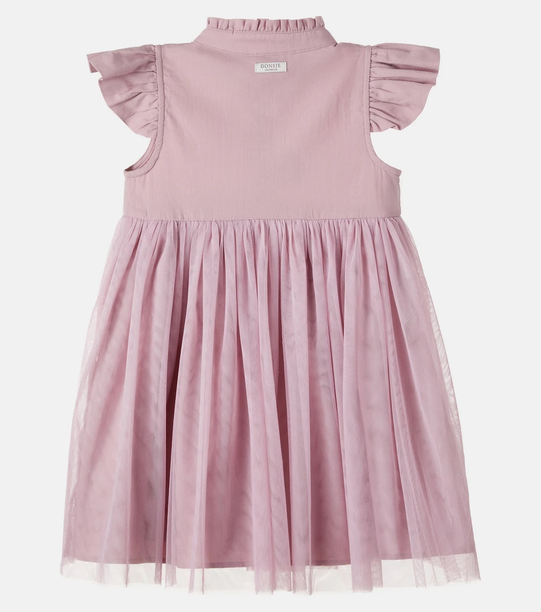 Donsje - Fleurance paneled cotton and tulle dress