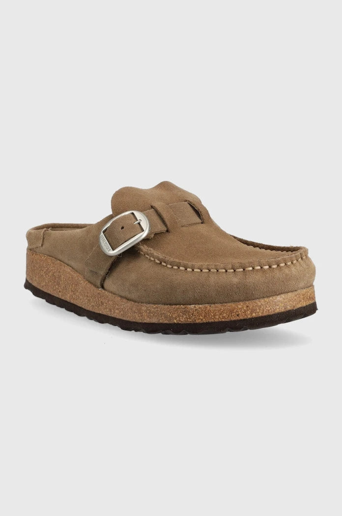 Велурени чехли Birkenstock Buckley