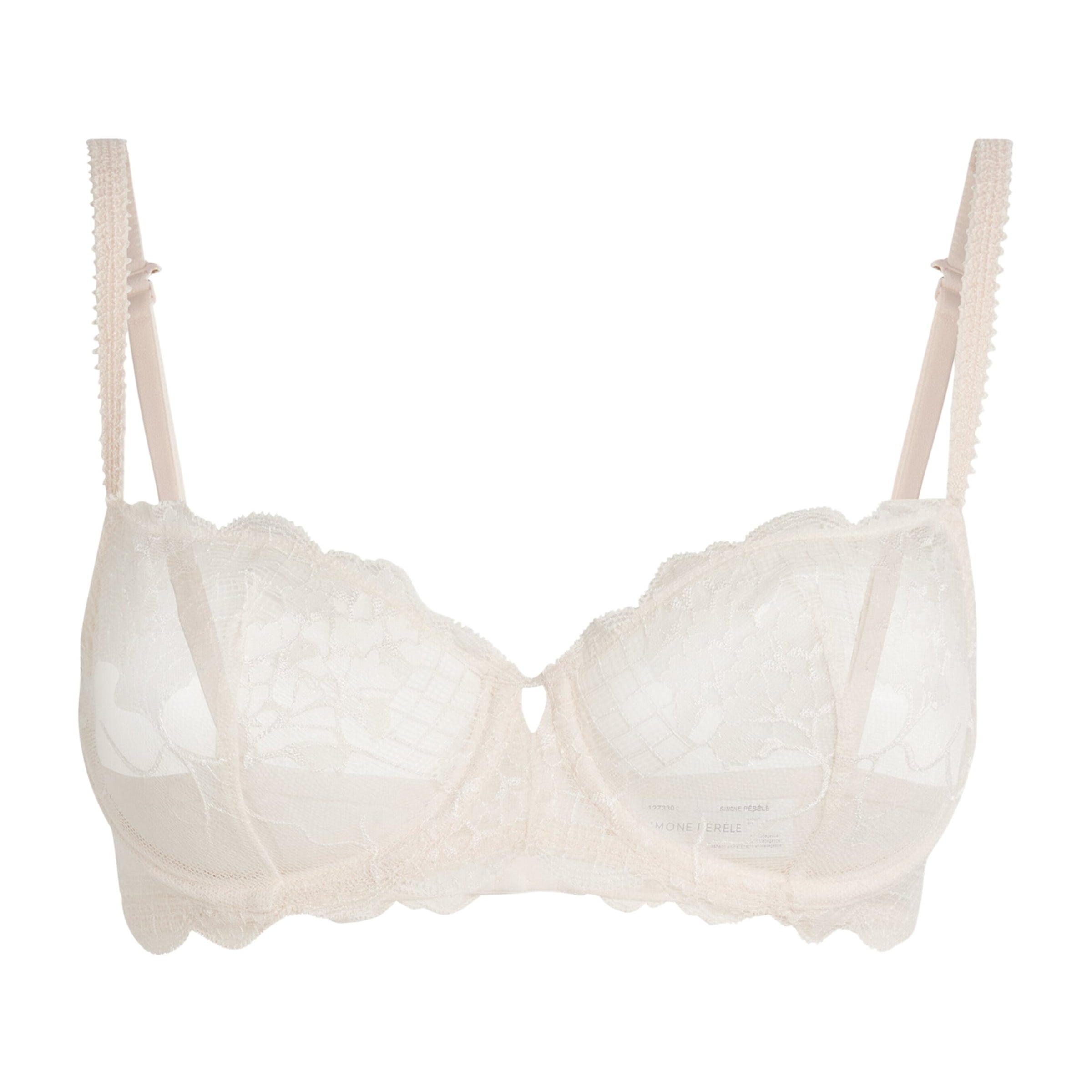 Pink Lace Half-Cup Reve Bra