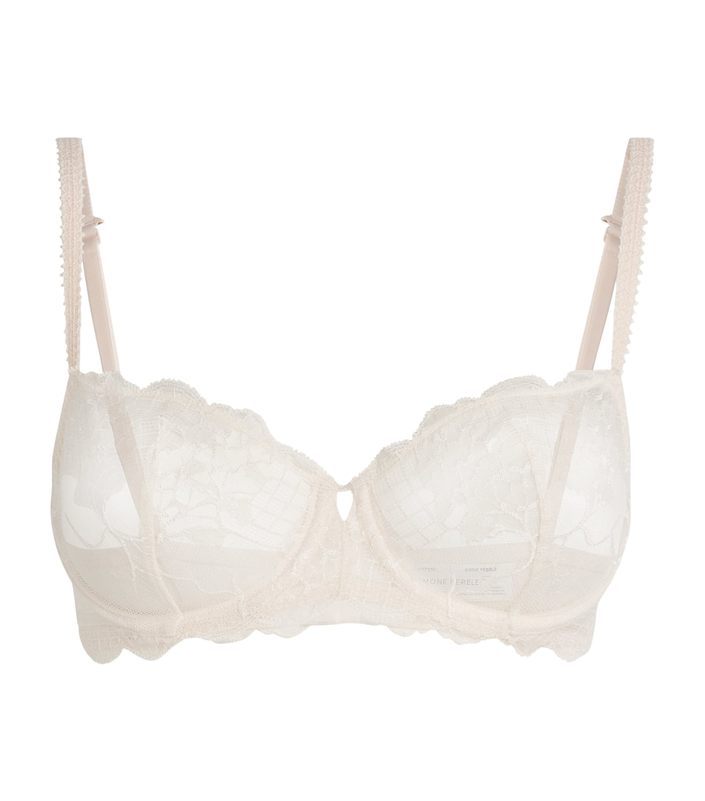 Pink Lace Half-Cup Reve Bra