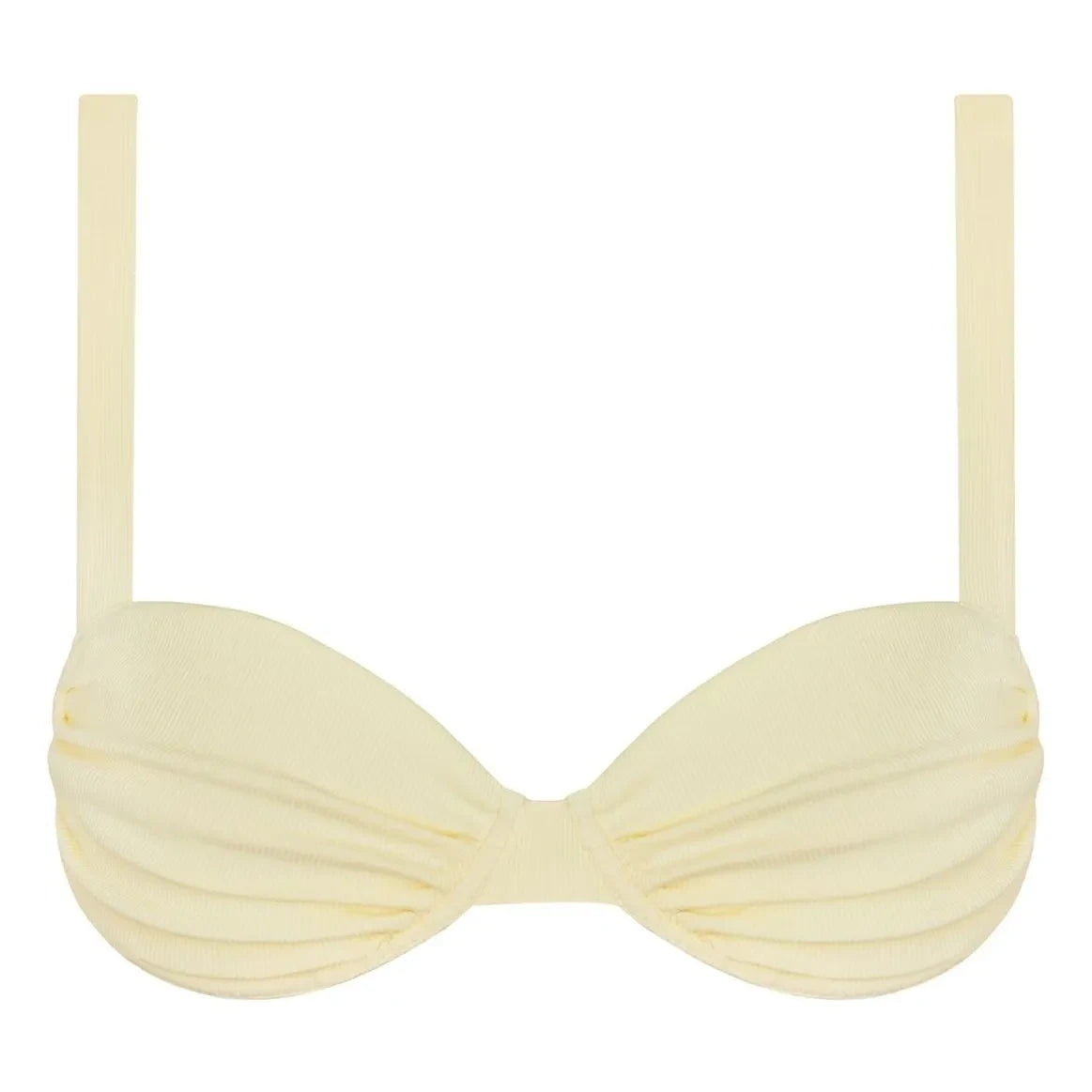 Belamer - Aless Swimsuit Top | Pale yellow