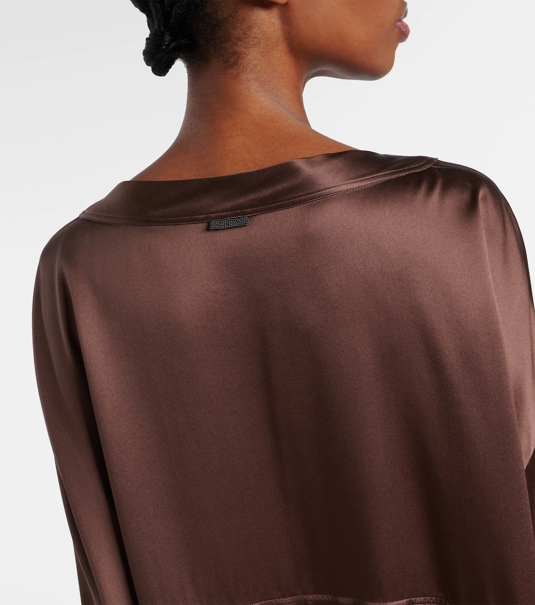 Brunello Cucinelli - Silk satin blouse