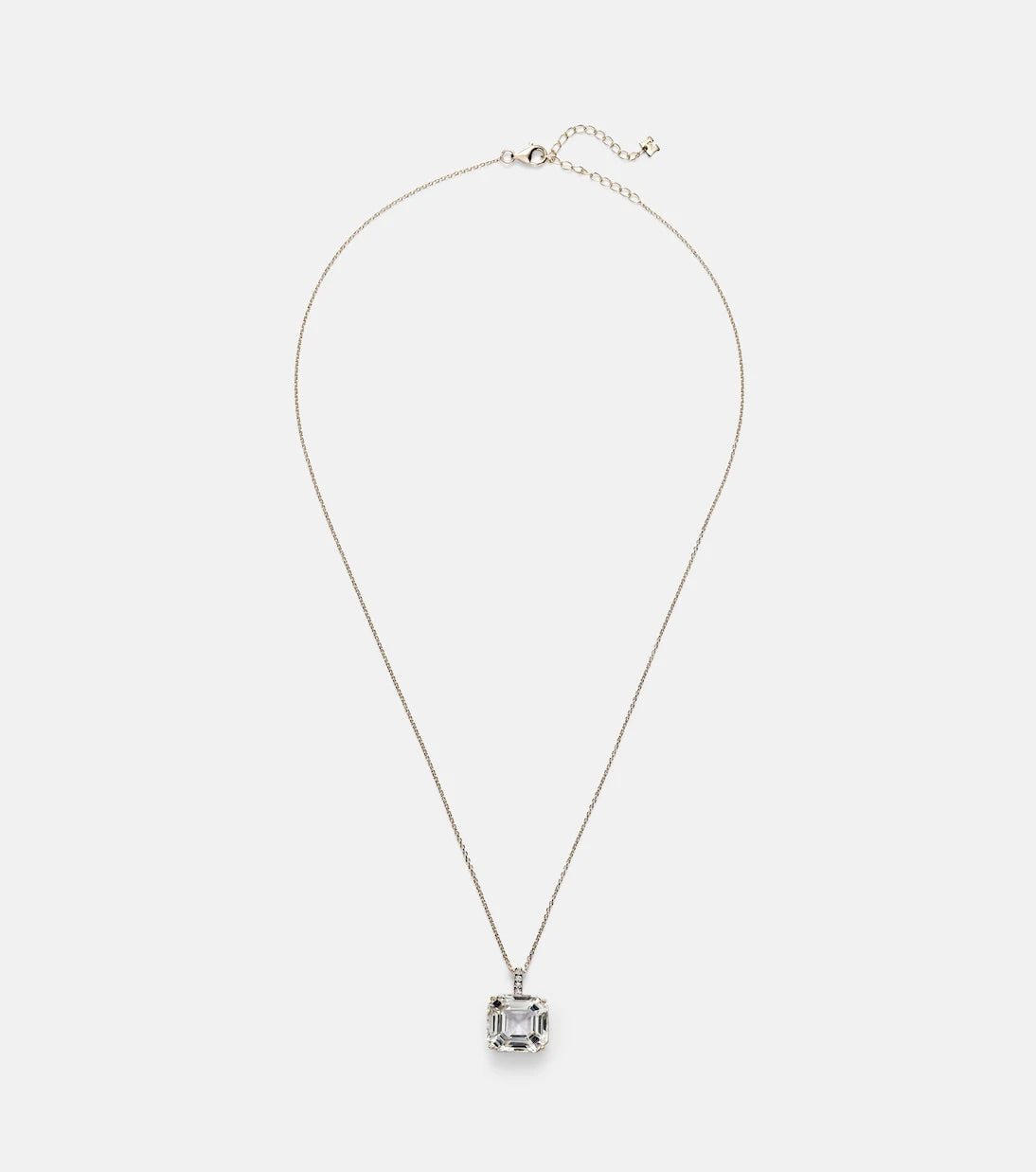 Mateo - 14kt gold necklace with topaz and diamonds