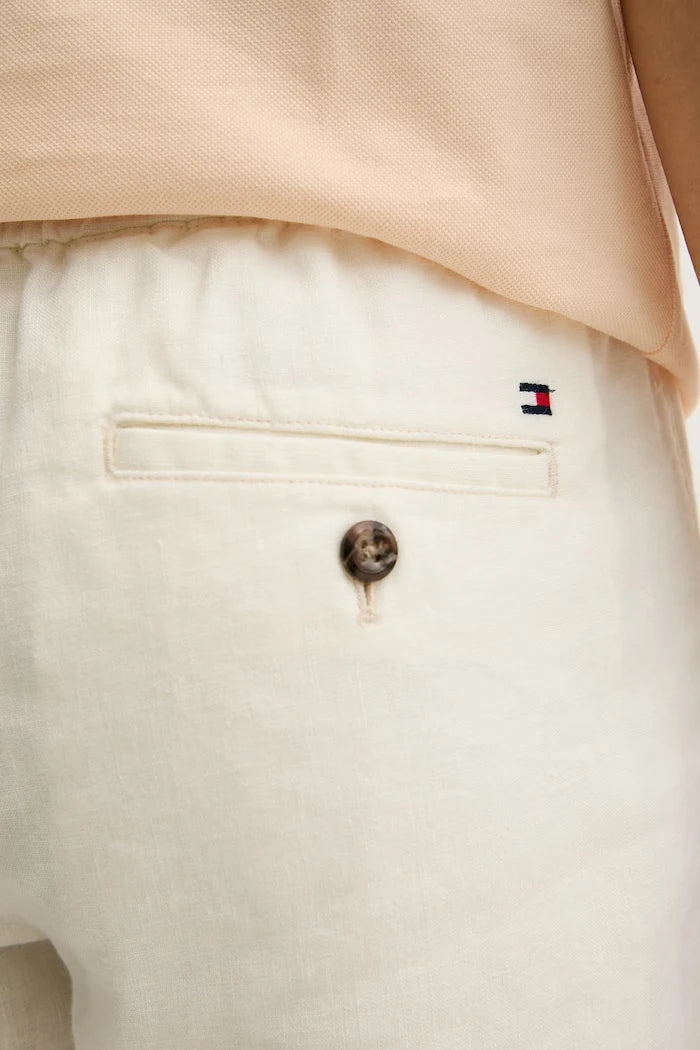 Tommy Hilfiger erkek keten karışımlı pantolon
