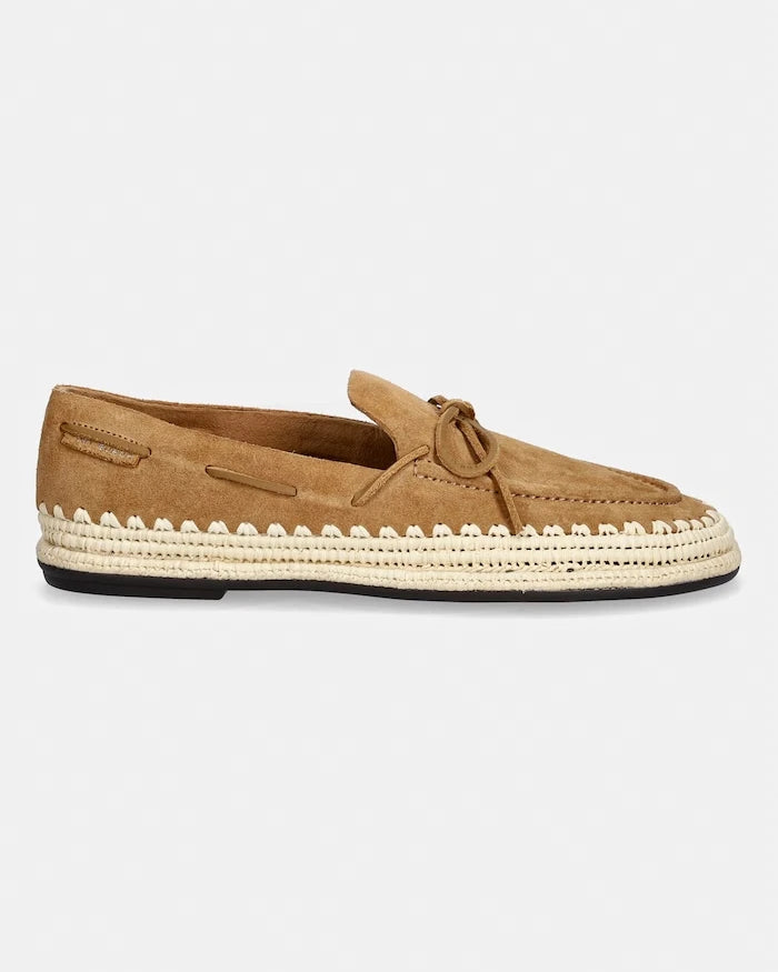 Tory Burch Kadın Süet Espadril The Raffia Boaty