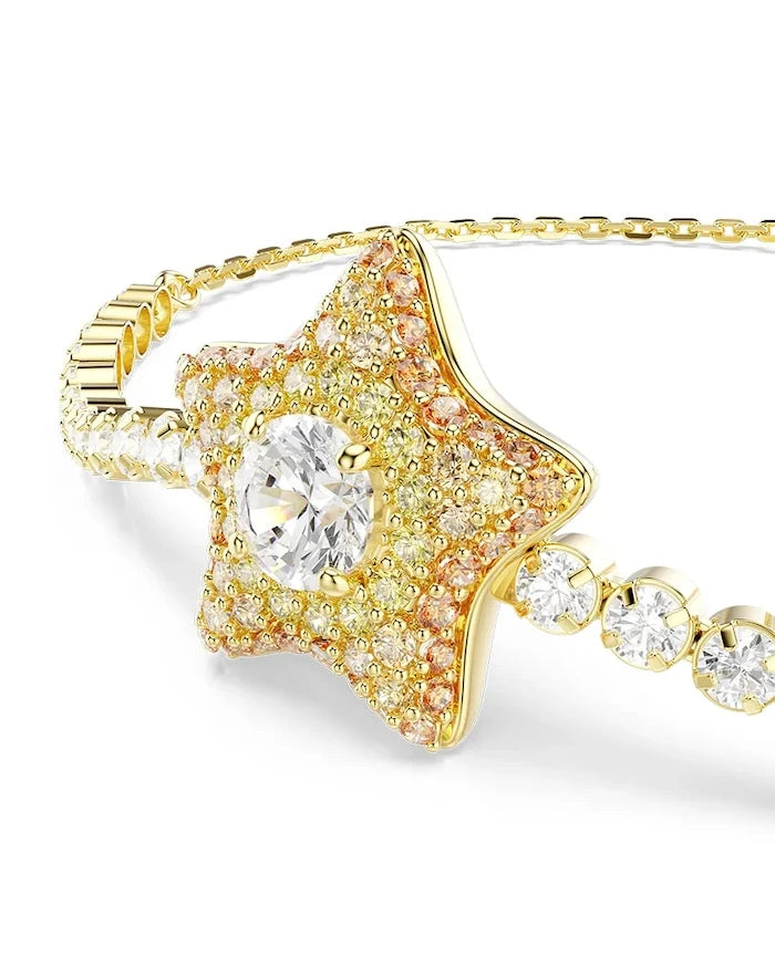 Swarovski kadın altın kaplama zirkon bileklik SUBLIMA