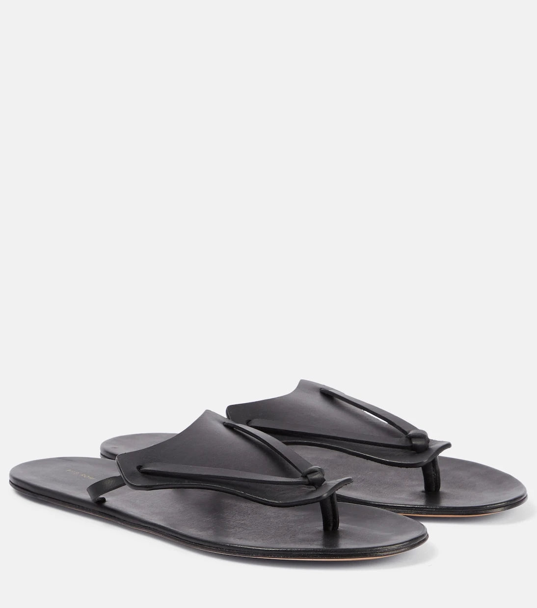The Row - Helena leather thong sandals