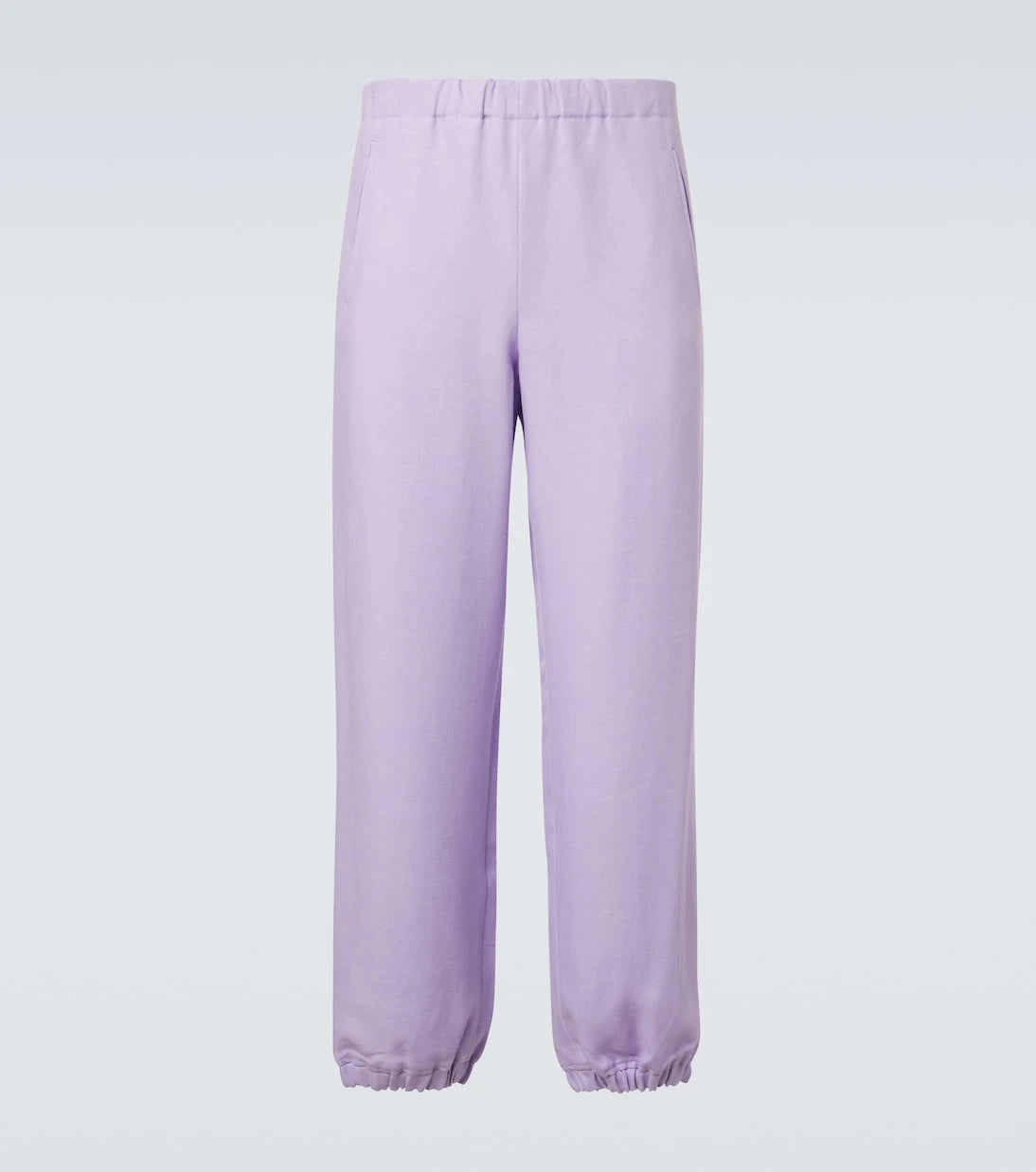 God's True Cashmere - Linen sweatpants with amethyst