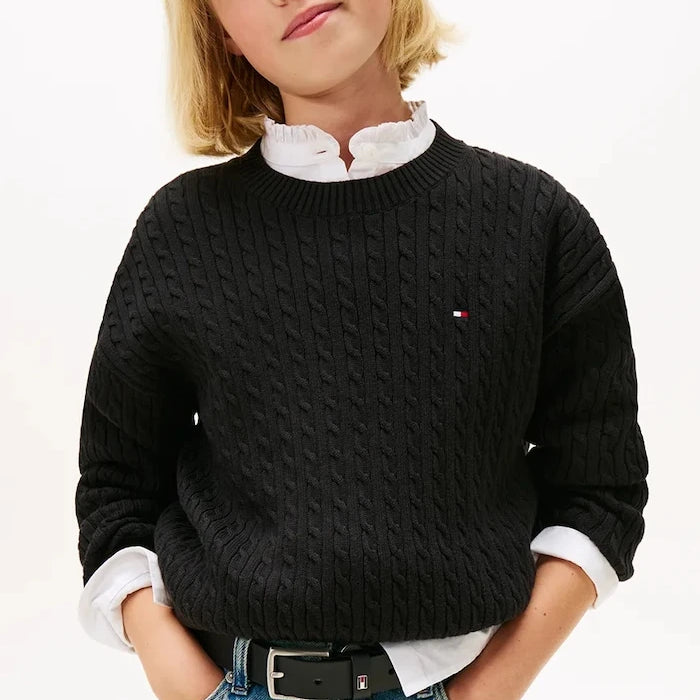 Детски памучен пуловер Tommy Hilfiger