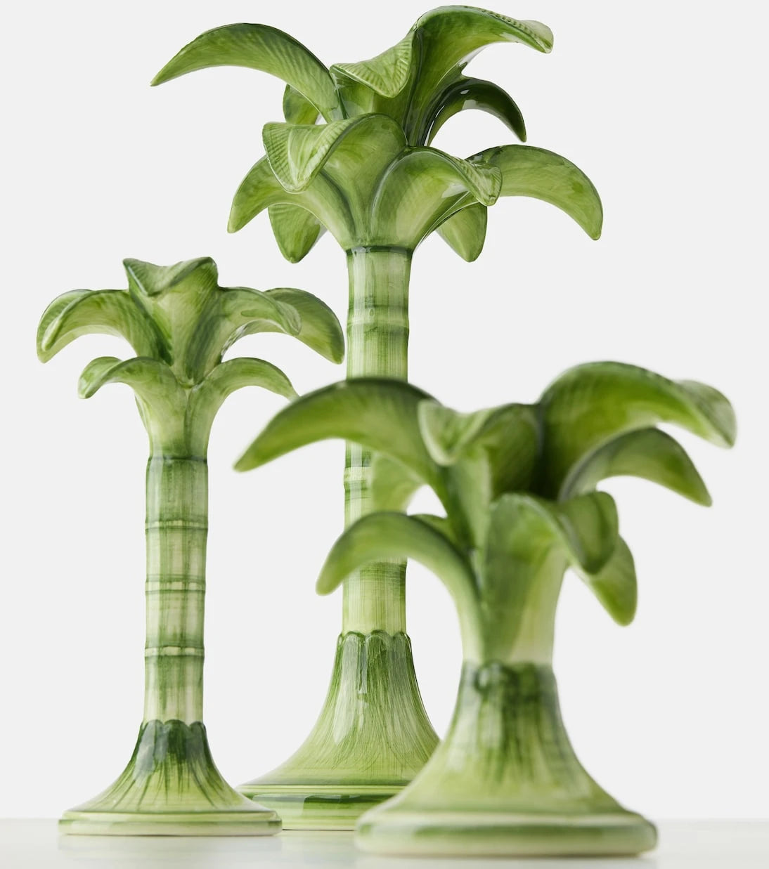 Les-Ottomans - Palm Large ceramic candle holder