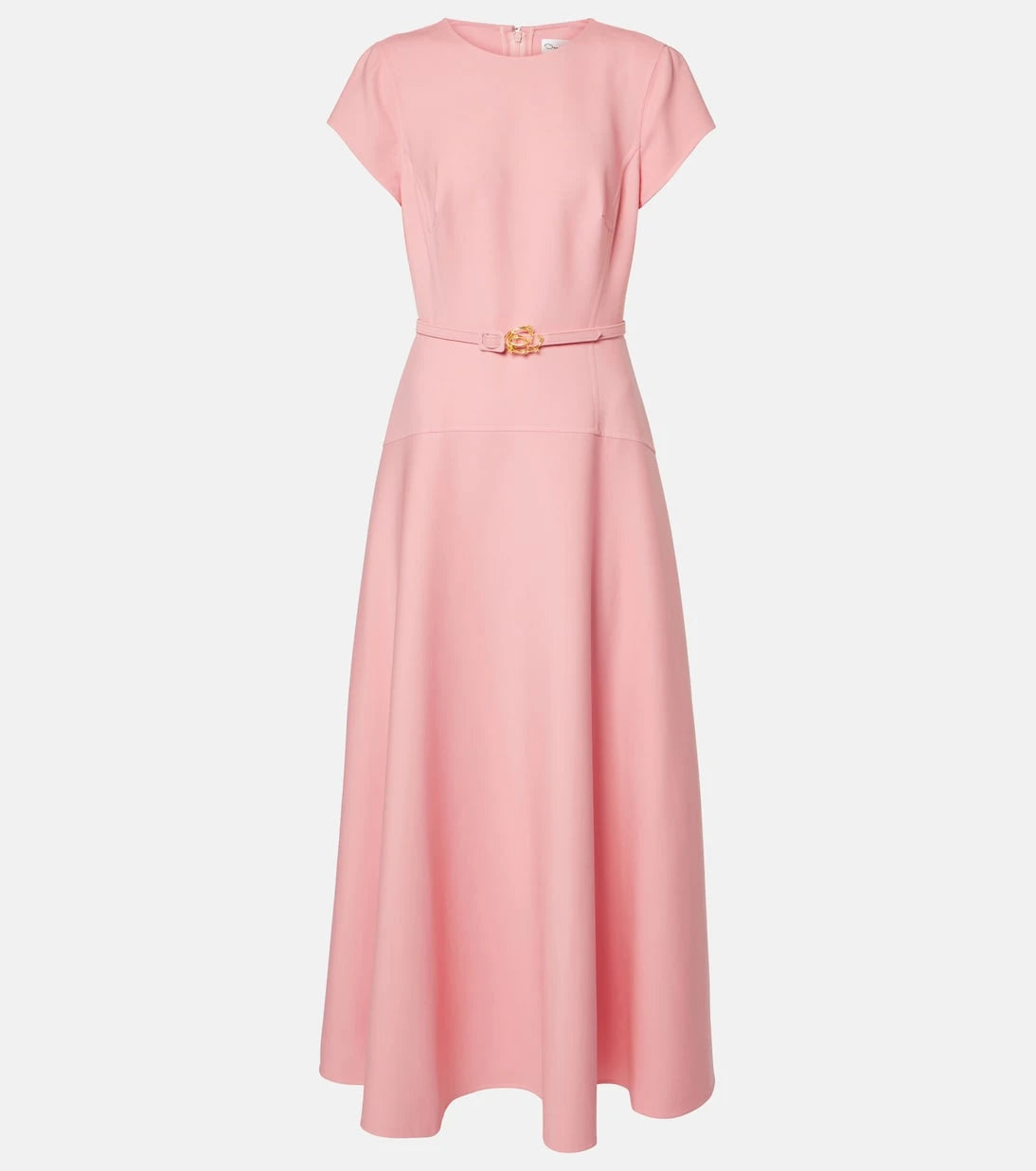 Oscar de la Renta - Wool-blend midi dress