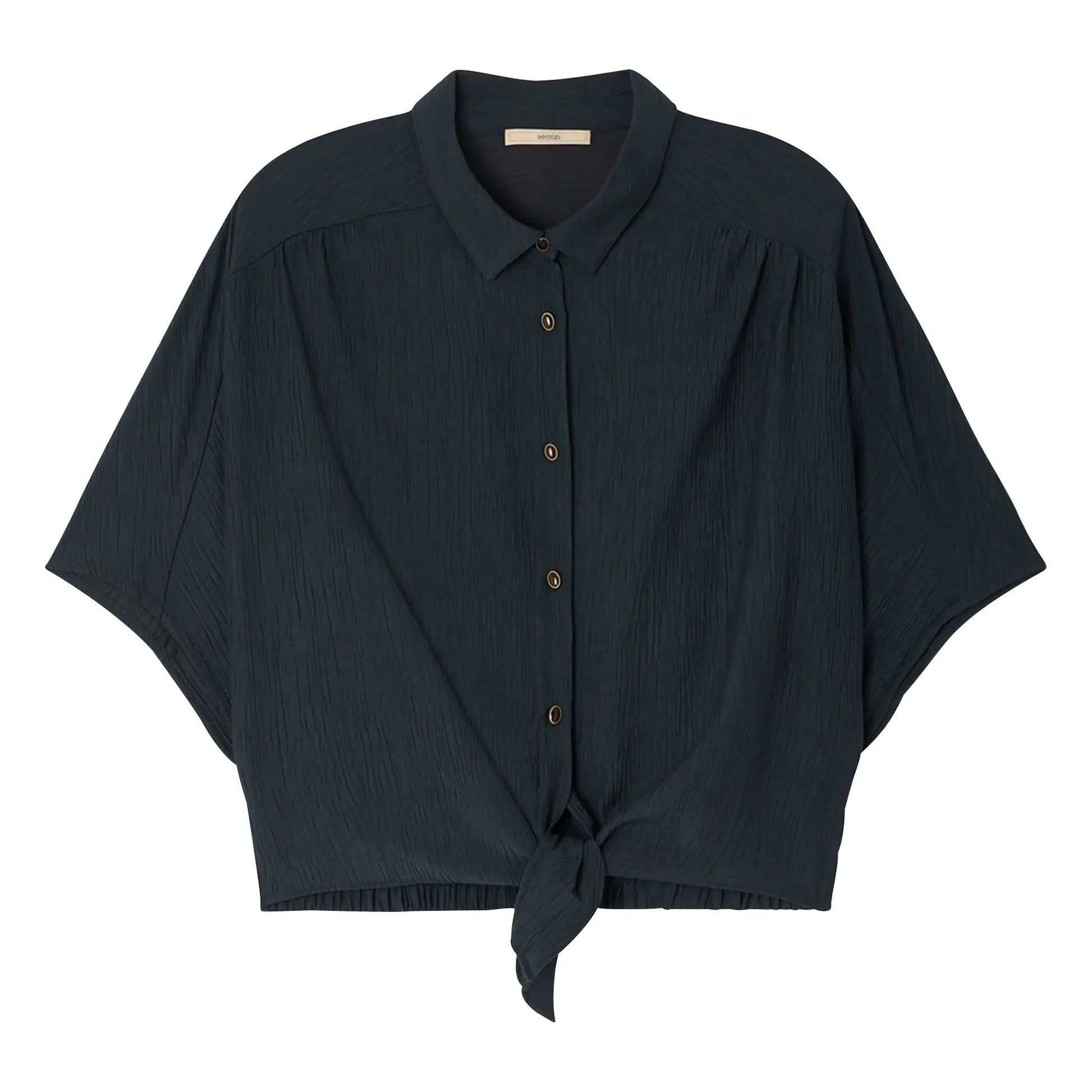 Sessùn - Alfassa blouse | Charcoal grey