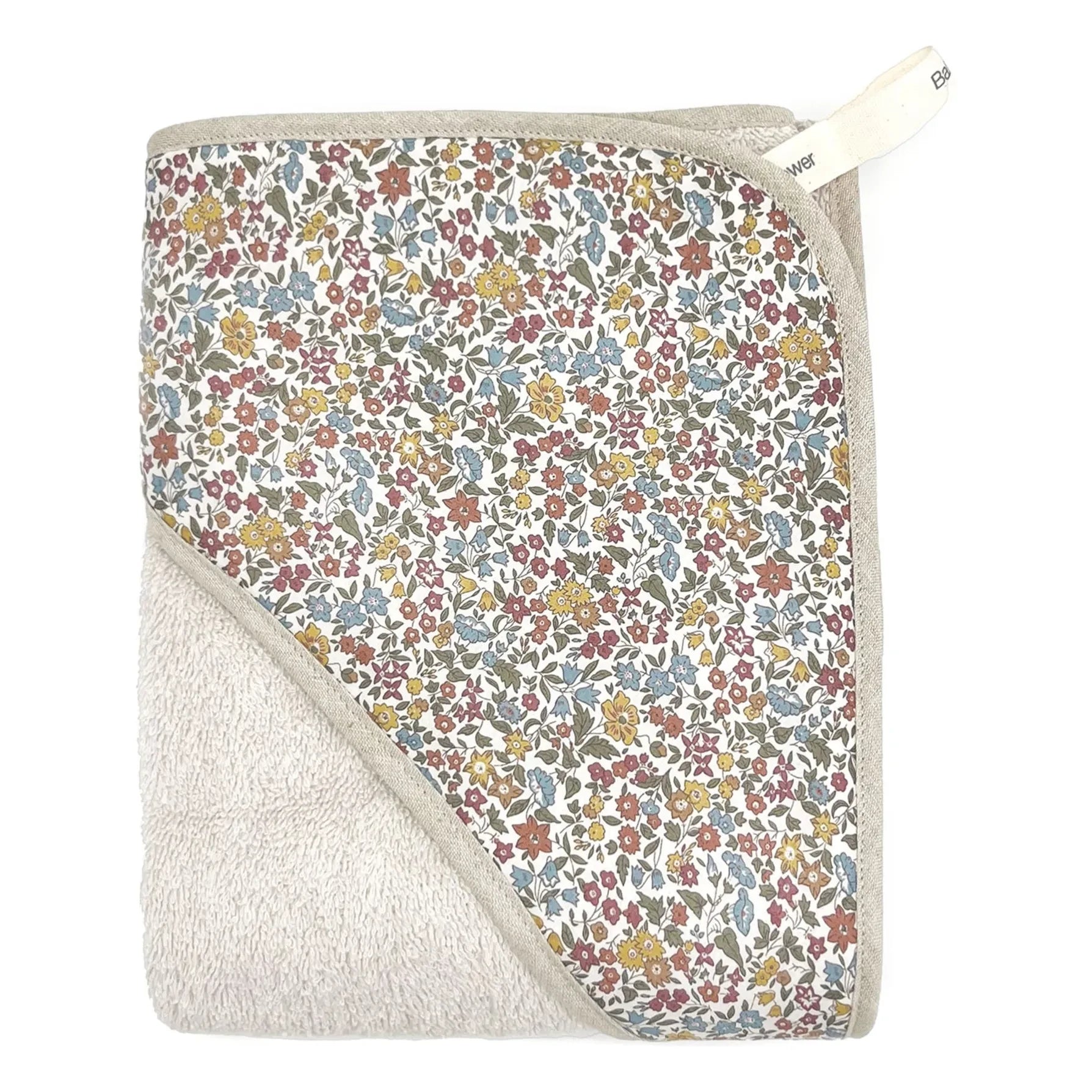 Babyshower - Ava bath cape | Beige