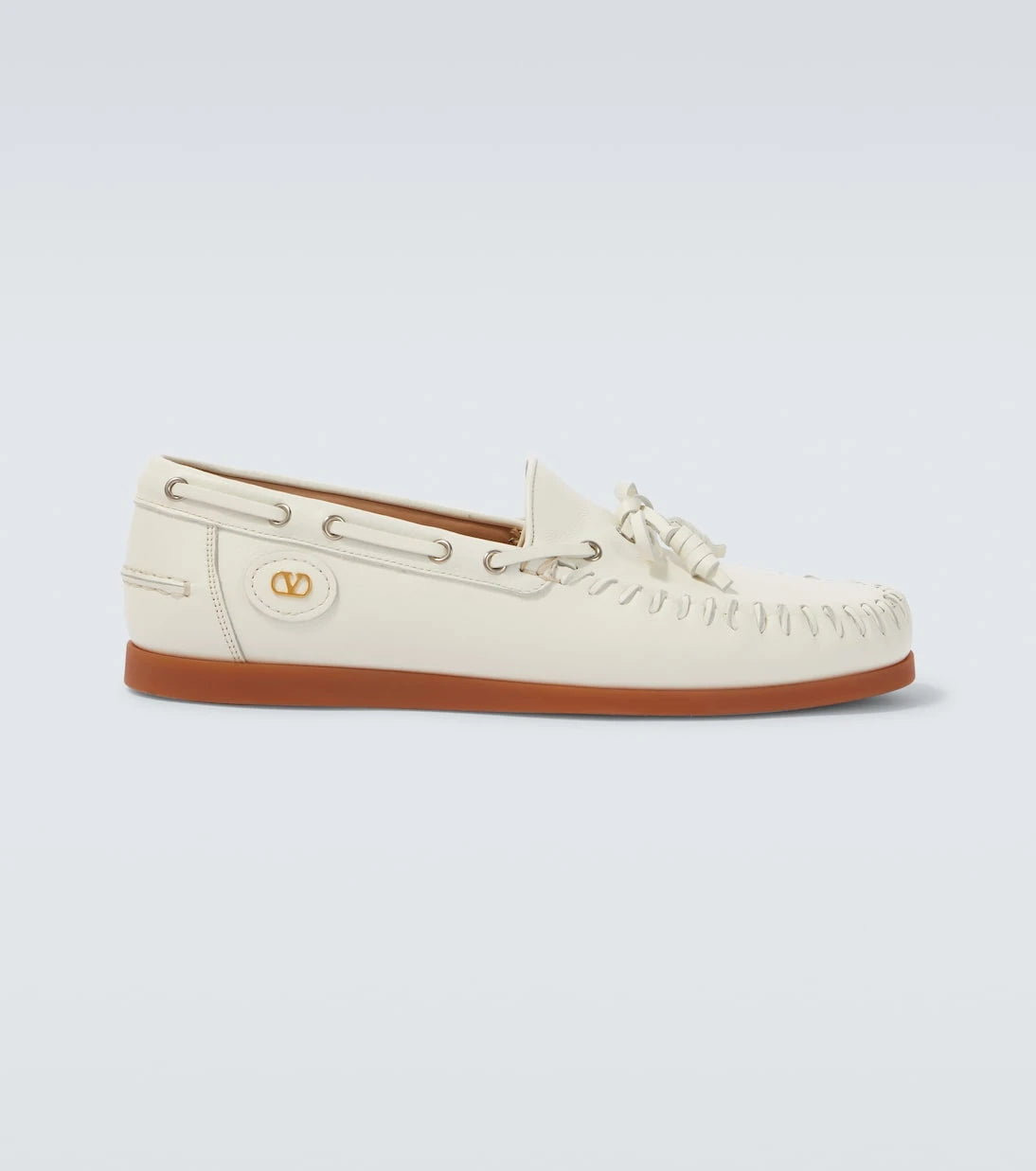 Valentino Garavani - Leather boat shoes