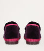 Flabelus Purple Velvet Mafalda Espadrilles