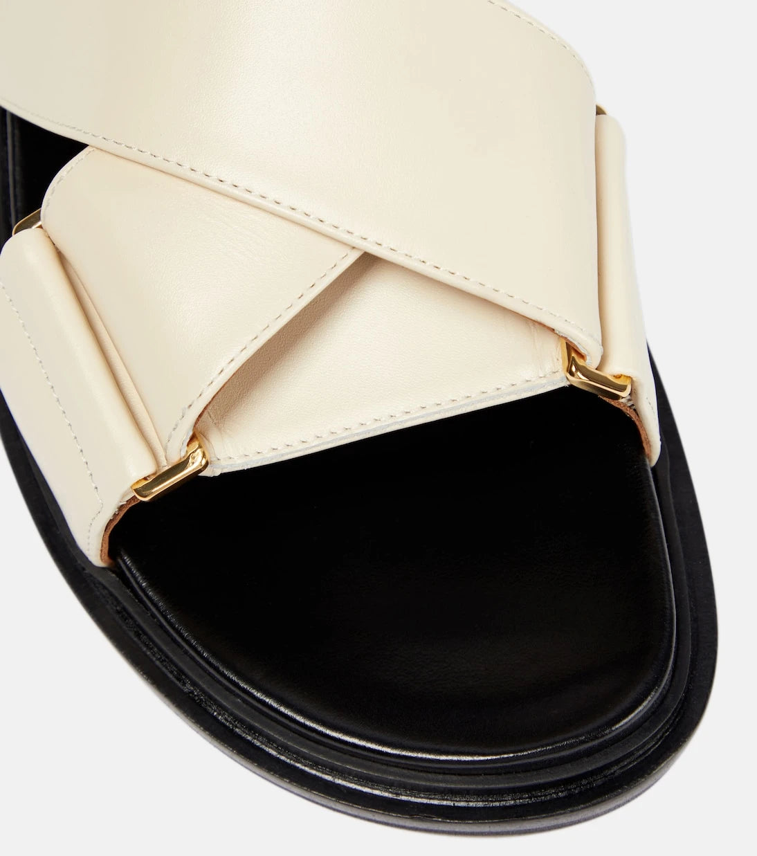 Marni - Fussbett leather sandals