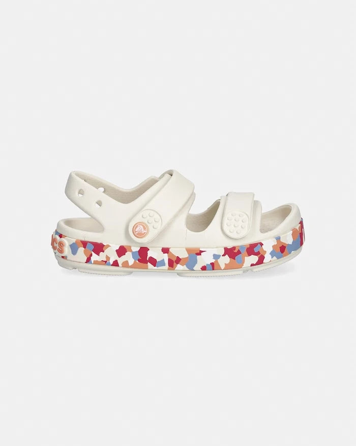 Çocuklar için Crocs sandaletleri CROCBAND CRUISER GLOW CONFETTI BAND SANDAL K